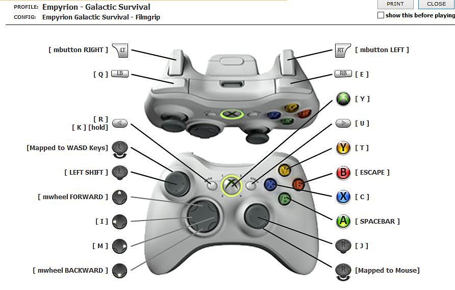 Xbox One 360 Controller With Empyrion Is Awesome Empyrion Galactic Survival Community Forums